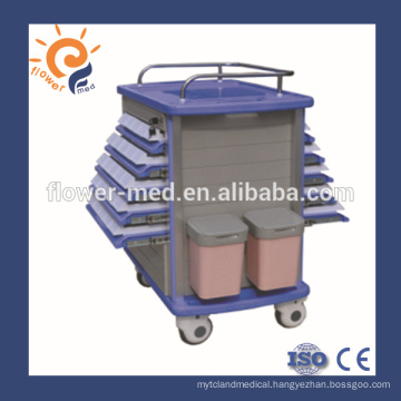 FCA-10 Hospital Equipment Medical ABS Drug Trolley